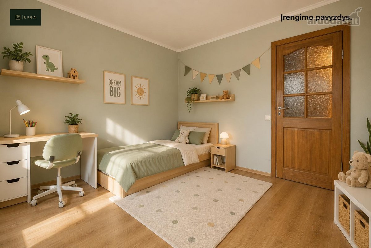 Parduodamas 60,81 m² 3 kambarių butas - nuotraukos Nr. 8