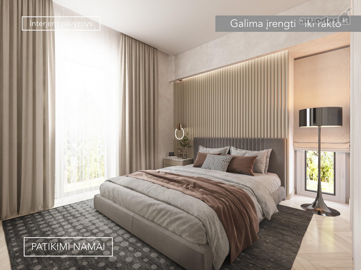 Modernus A++ Klasės Namas Su Garažu Erdviame - nuotraukos Nr. 18