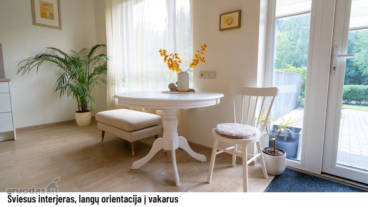 Jaukiai įrengtas vieno kambario butas - nuotraukos Nr. 3