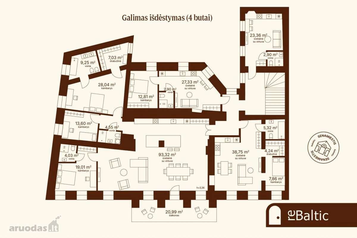 Jūsų prabangiems Senamiesčio apartamentams - - nuotraukos Nr. 4