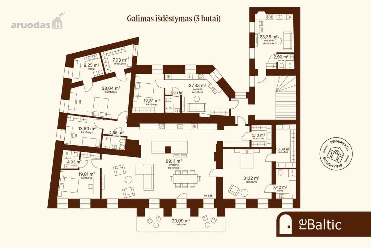 Jūsų prabangiems Senamiesčio apartamentams - - nuotraukos Nr. 5