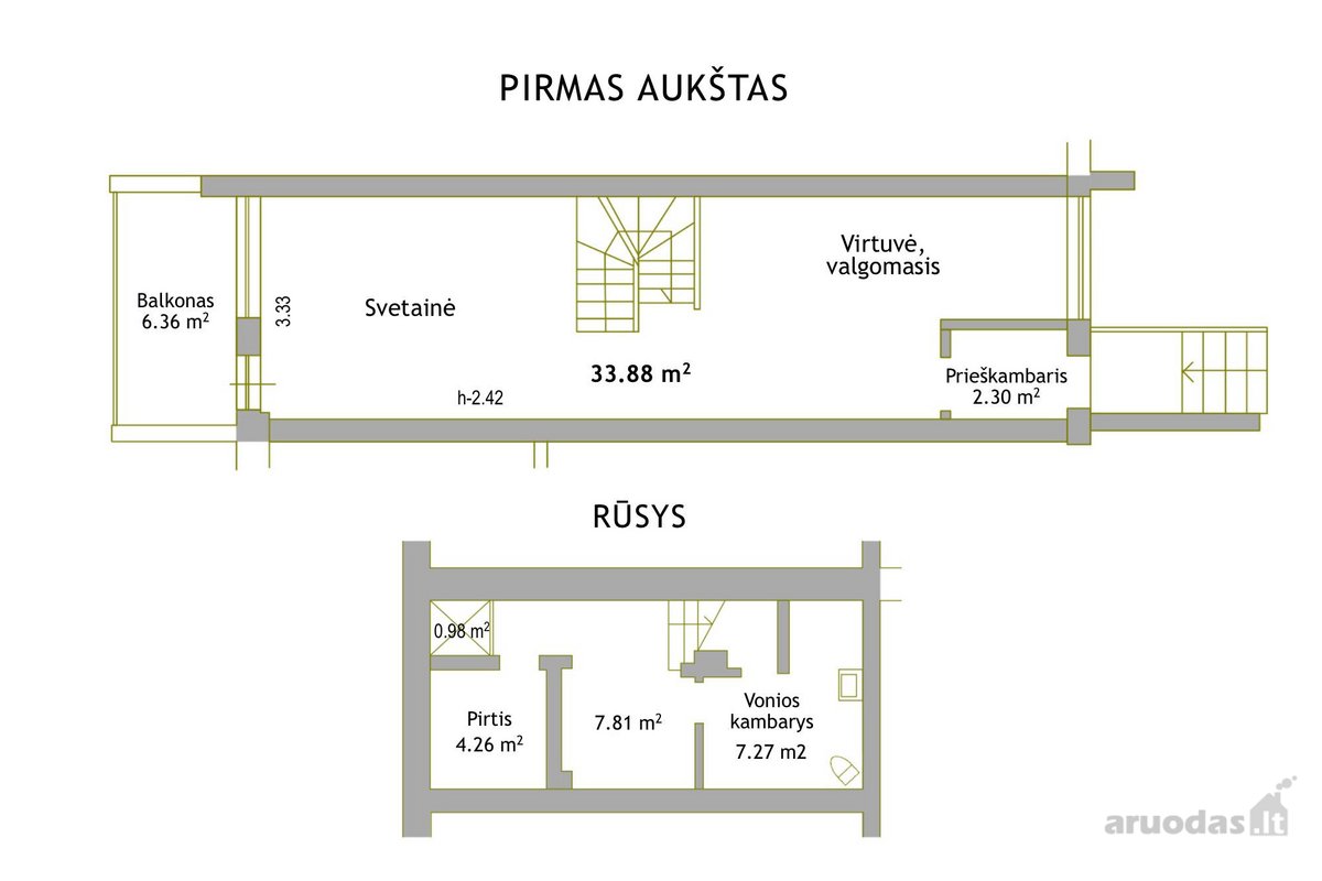 Parduodamas Kotedžas Lentvaryje, Mokyklos G. - nuotraukos Nr. 16