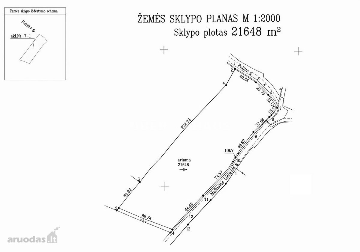 Parduodamas 2,16 ha žemės sklypas Rimkų k., - nuotraukos Nr. 9
