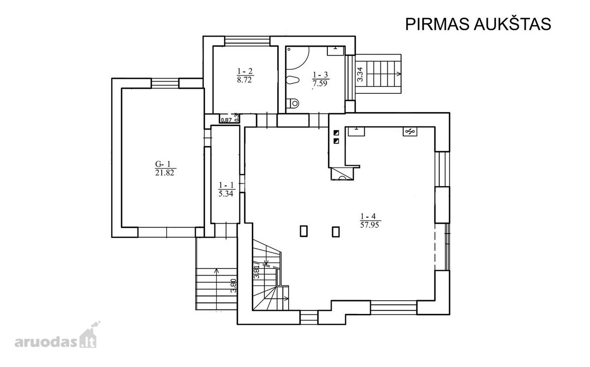 Parduodamas Namas Su Šildomu Lauko Baseinu - nuotraukos Nr. 31