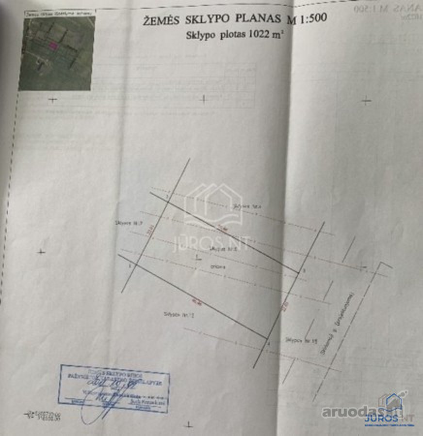 Parduodamas erdvus namų valdos sklypas - nuotraukos Nr. 8