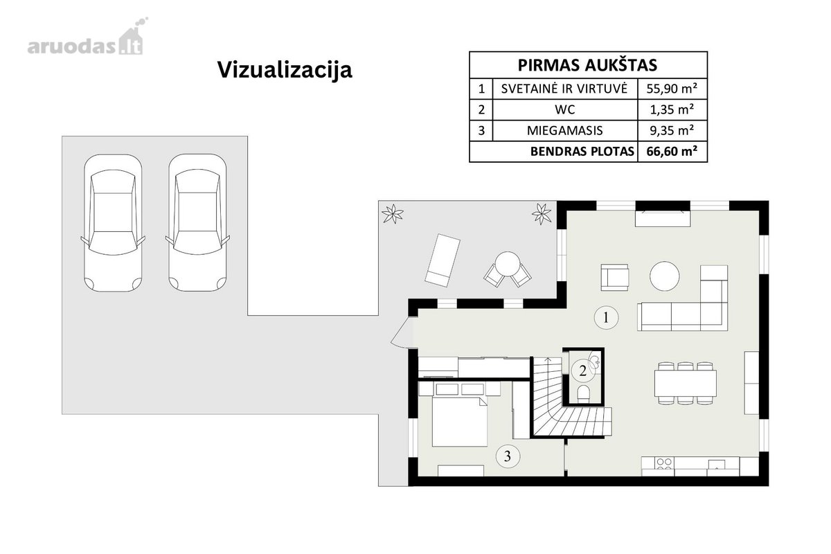 Parduodamas A Klasės Namas Vilniaus R., - nuotraukos Nr. 15