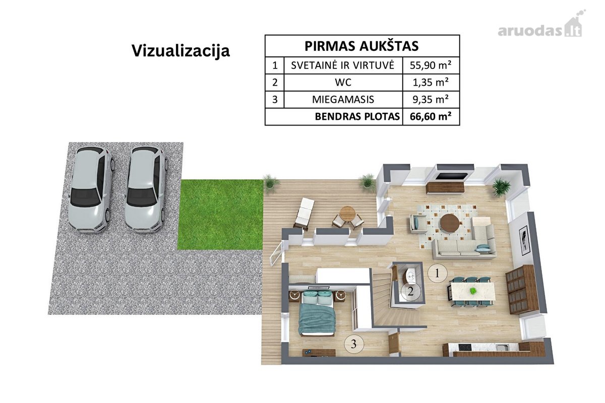 Parduodamas A Klasės Namas Vilniaus R., - nuotraukos Nr. 17