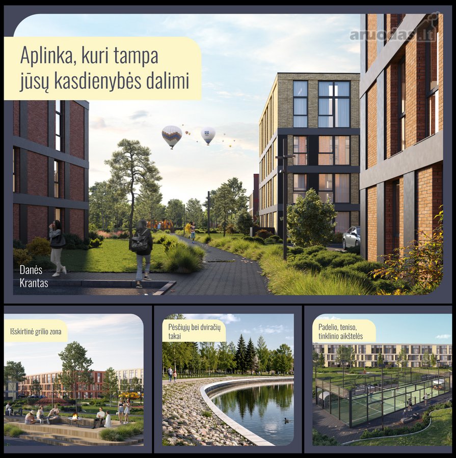 Naujojo „Danės krantas“ C etapo statybos - nuotraukos Nr. 5