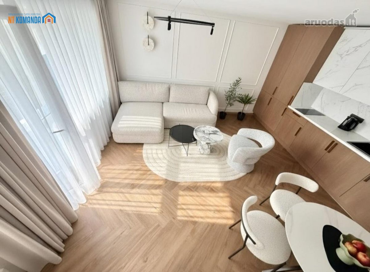 Parduodamas Kokybiškai Įrengtas 2 Kambarių - nuotraukos Nr. 2