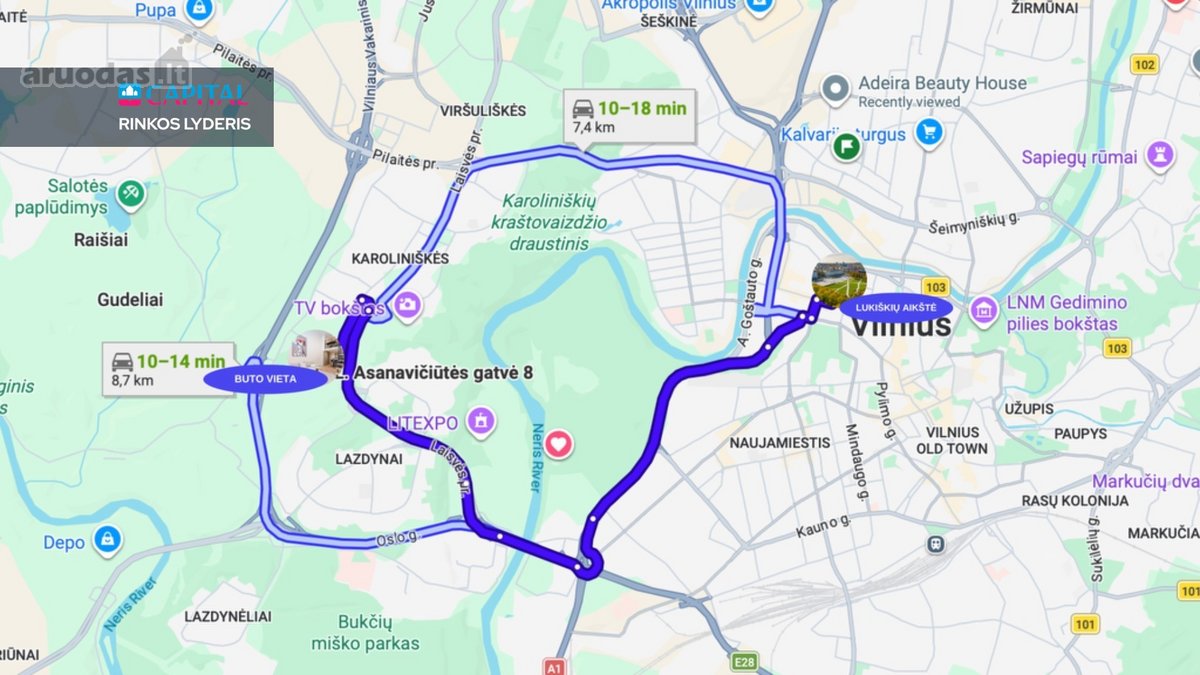 Parduodamas Šviesus Ir Tvarkingas 3 Kambarių - nuotraukos Nr. 23