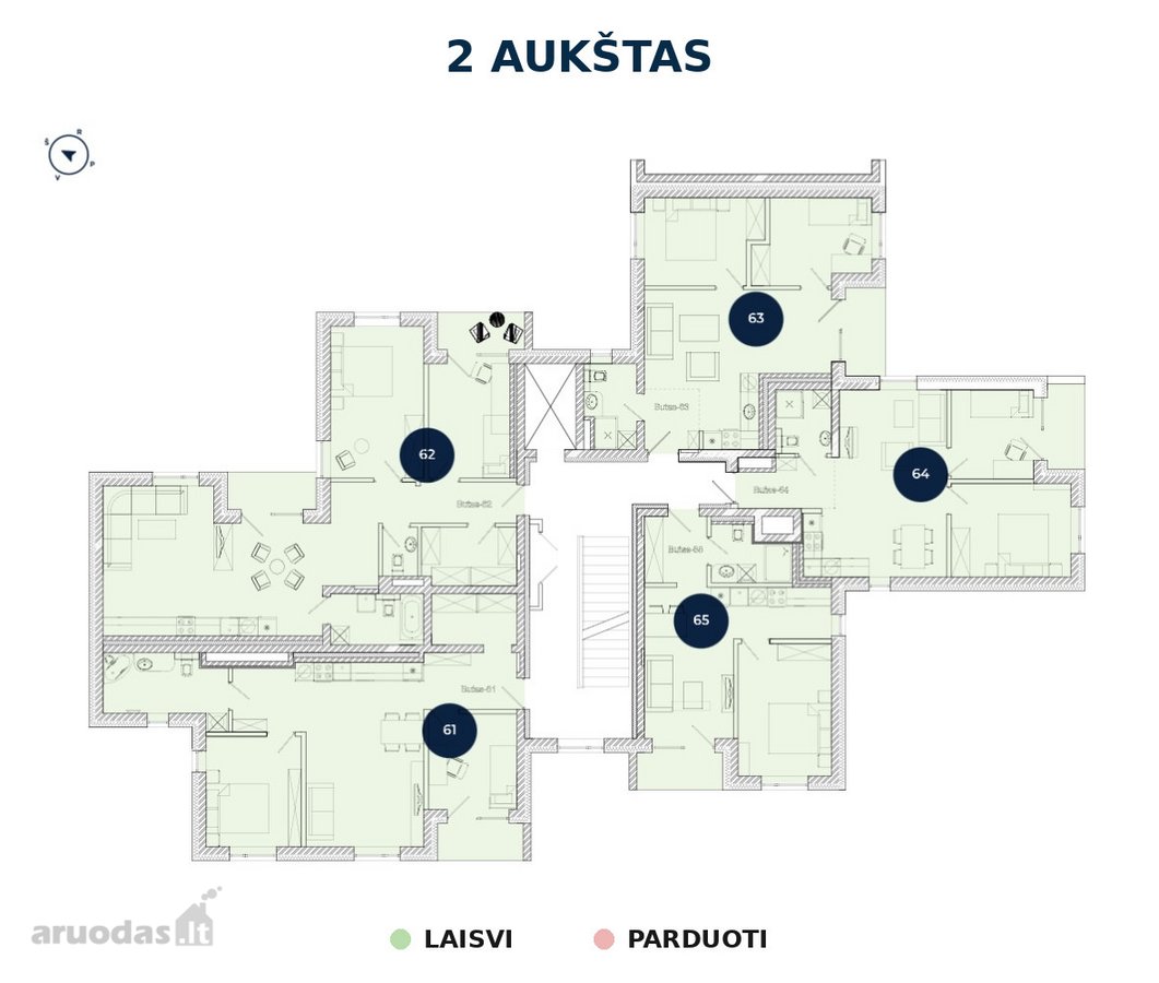 Parduodami Butai „Paparčio Žiedas“ Projekte  - nuotraukos Nr. 20