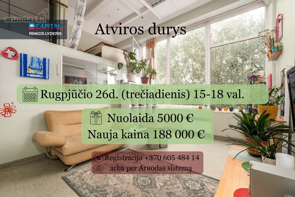 Išskirtinė galimybė gyventi prie Neries upės - nuotraukos Nr. 2