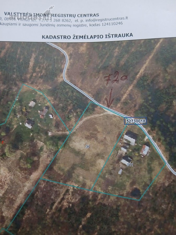 Parduodamas žūp sklypas miško apsuptyje,šalia - nuotraukos Nr. 2