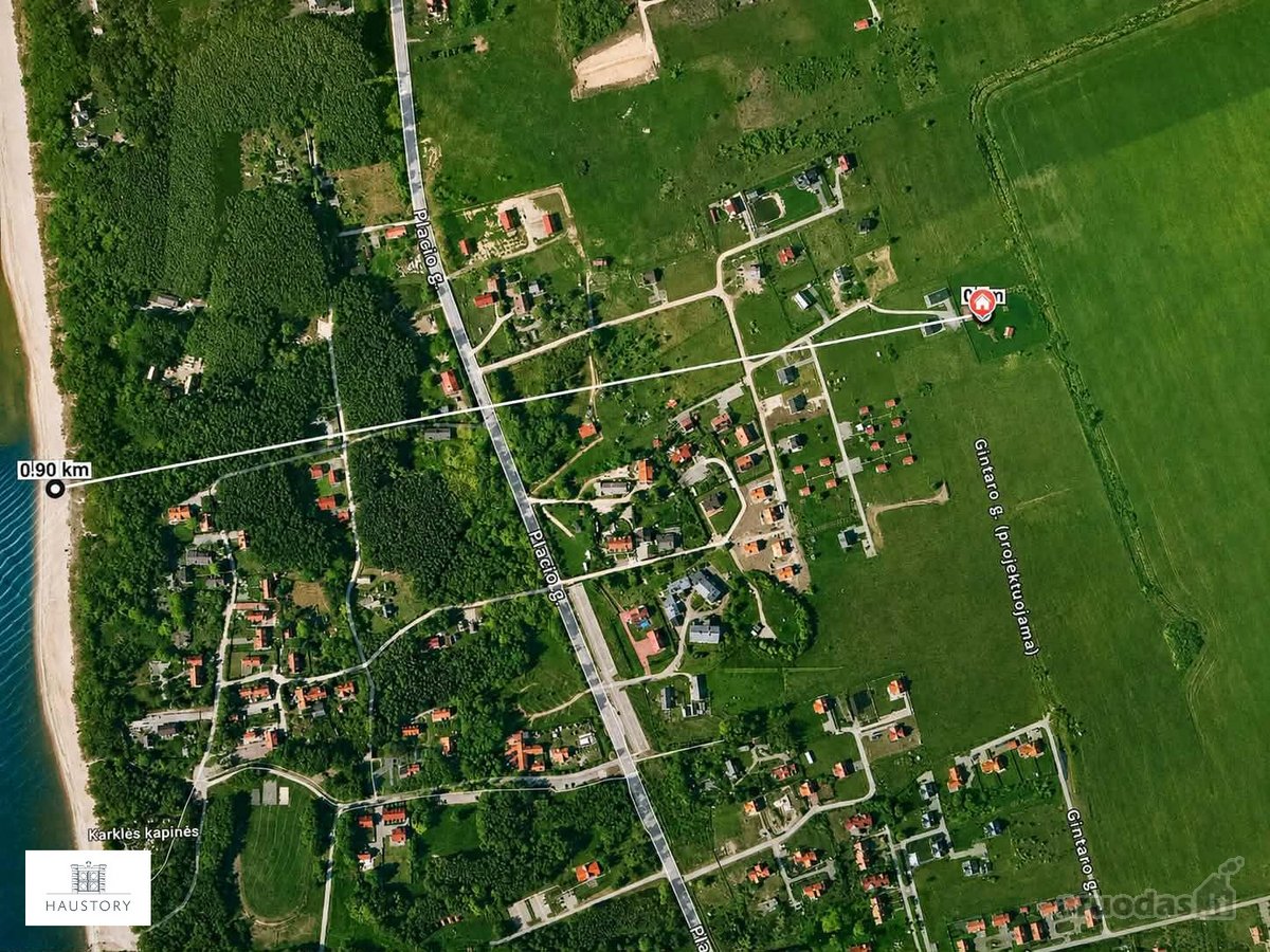 Parduodamas Žemės Sklypas Karklėje – Vos 900 - nuotraukos Nr. 8