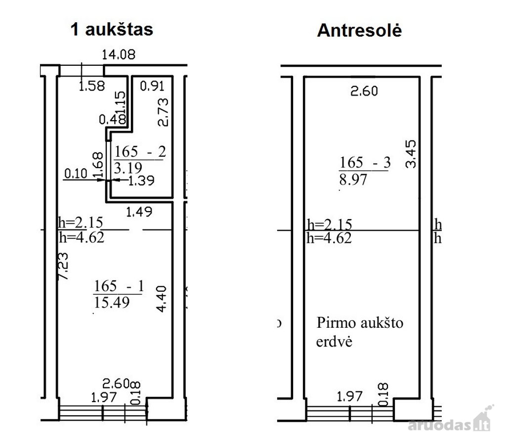 Parduodamas loftas su vaizdu į parkelį "Moods - nuotraukos Nr. 9