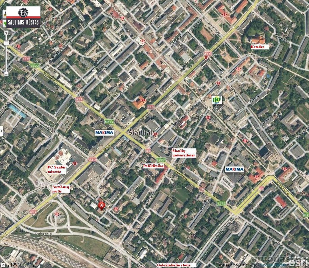 Išnuomojamas 3-jų kambarių butas centre - nuotraukos Nr. 29