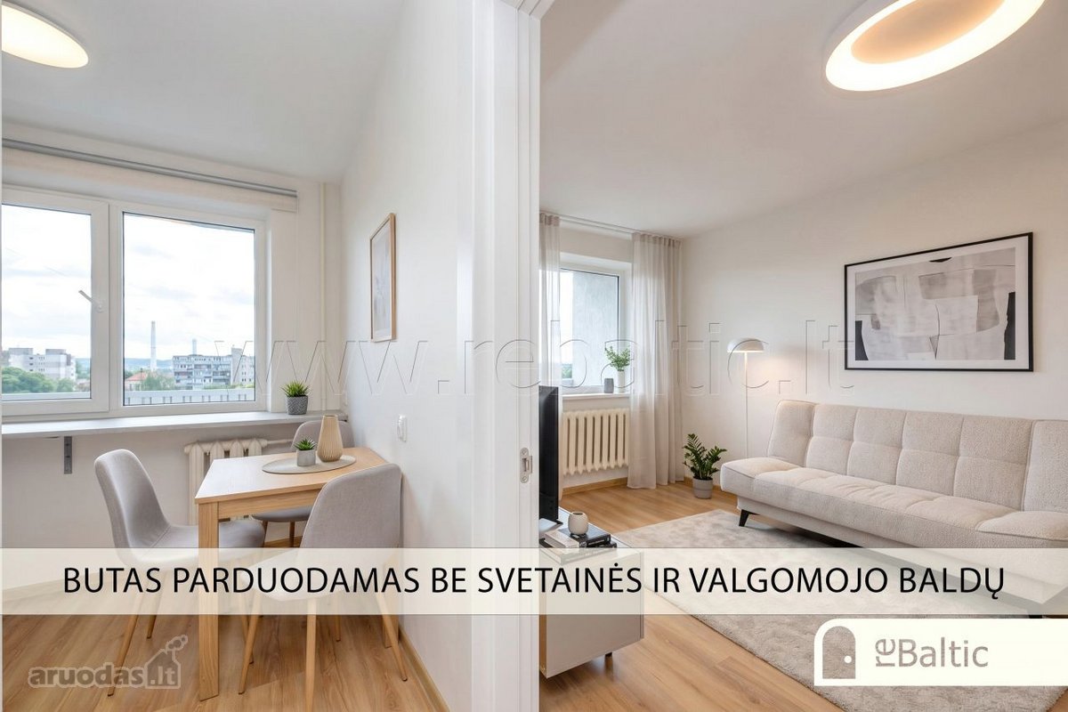 Parduodamas naujai suremontuotas 1 kambario - nuotraukos Nr. 13