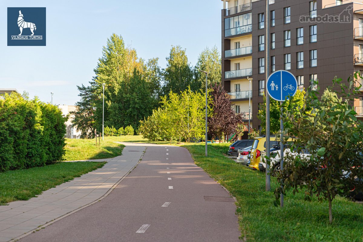 Žalias, jaukus kvartalas, erdvus balkonas ir - nuotraukos Nr. 22