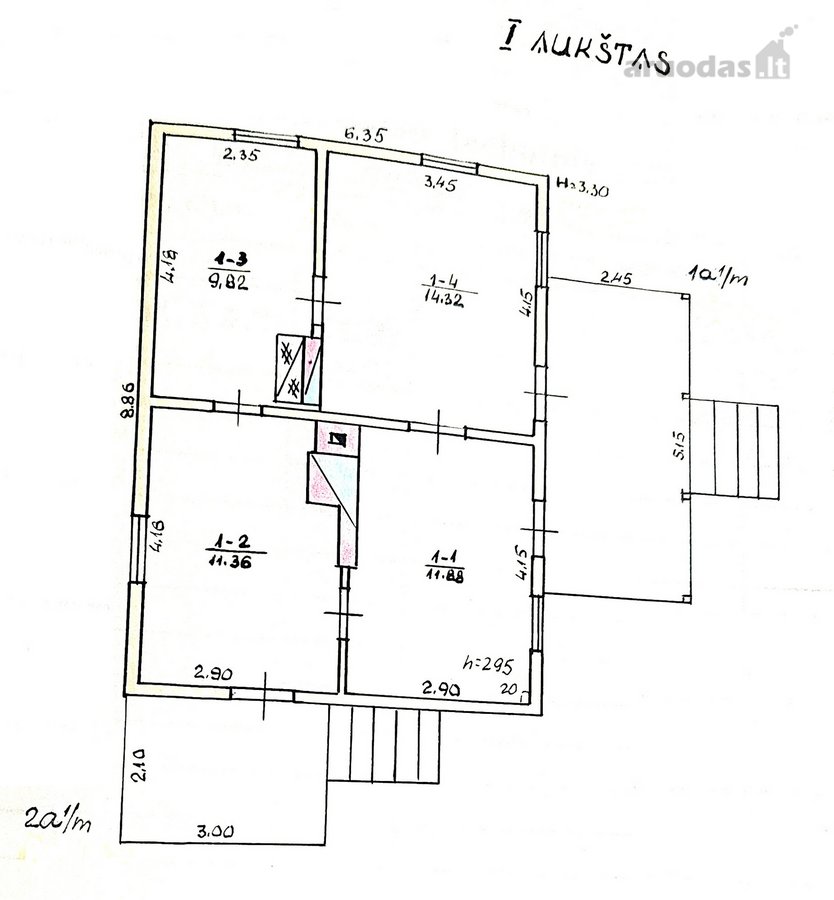 Namų valda miesto centre  - nuotraukos Nr. 13