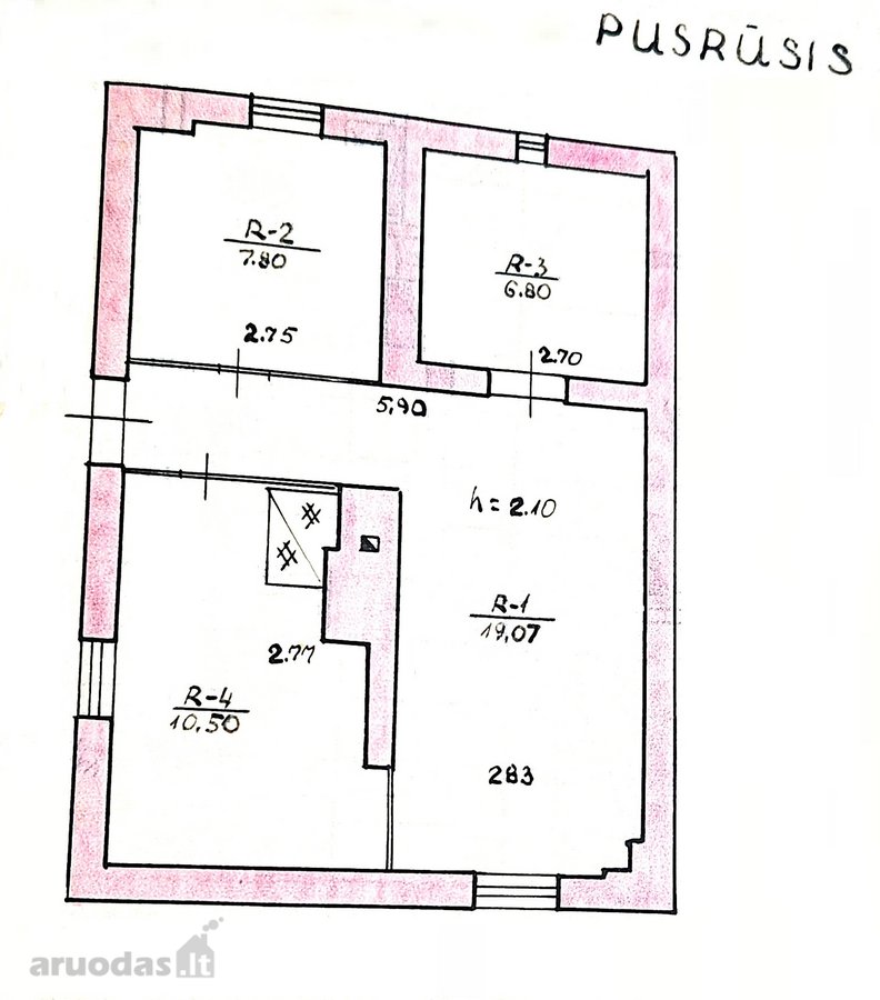 Namų valda miesto centre  - nuotraukos Nr. 14