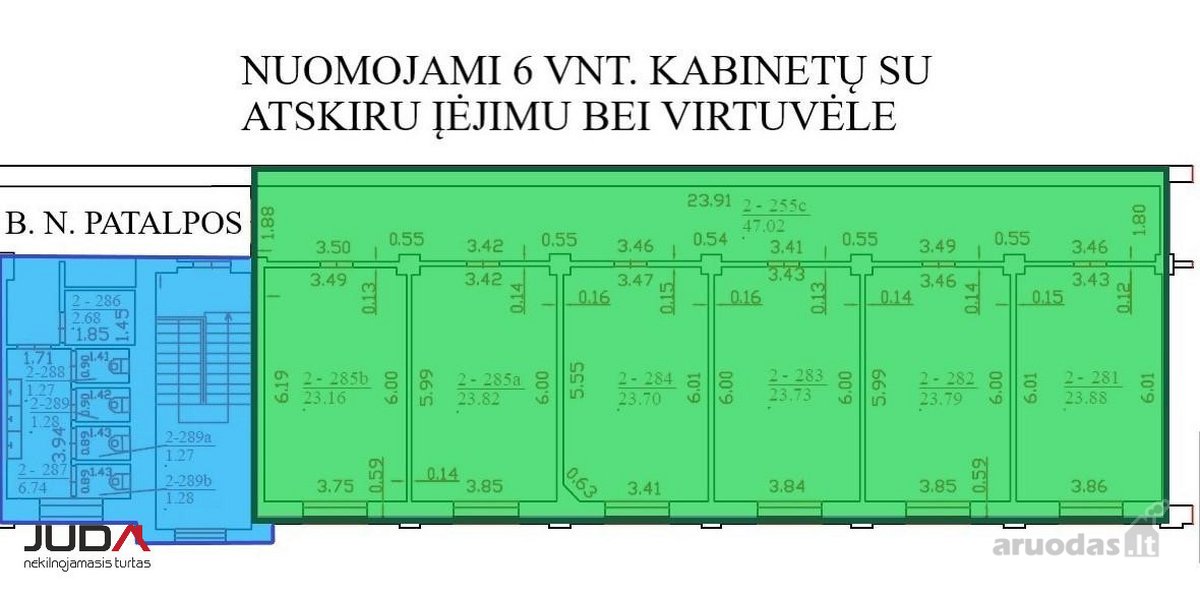 Nuomojamos administracinei veiklai - nuotraukos Nr. 2