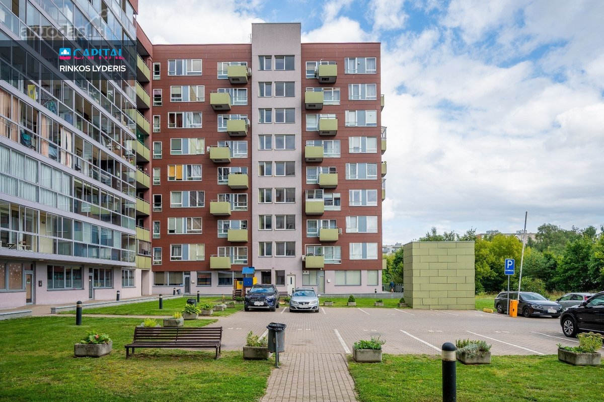 Parduodamas Tvarkingas Erdvus 2 Kambarių - nuotraukos Nr. 32