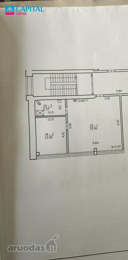 Parduodamas erdvus 2 k. butas Ateities pl. 28 - nuotraukos Nr. 17