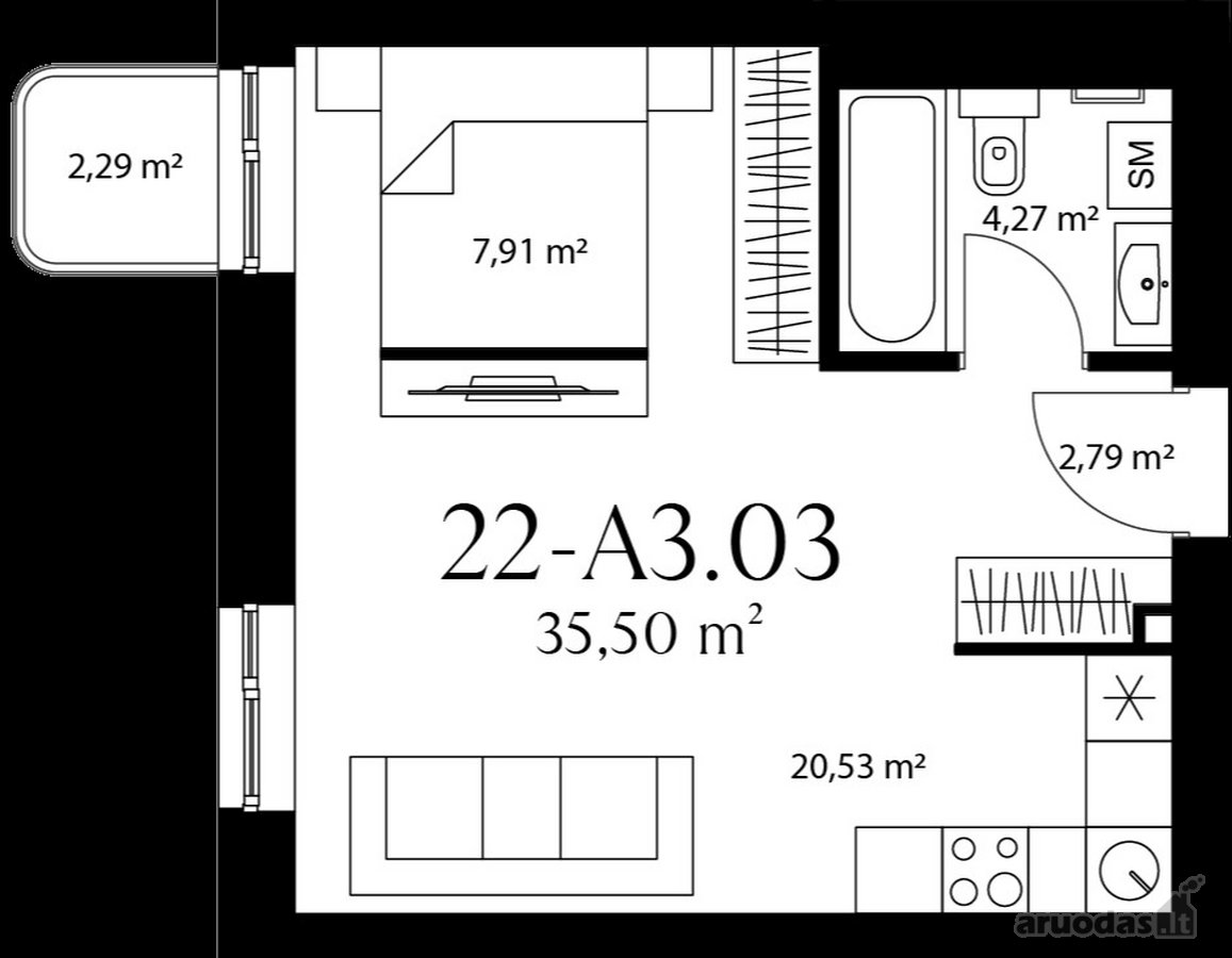 „Trinyčių rezidencija“ - modernus 5 ha - nuotraukos Nr. 18