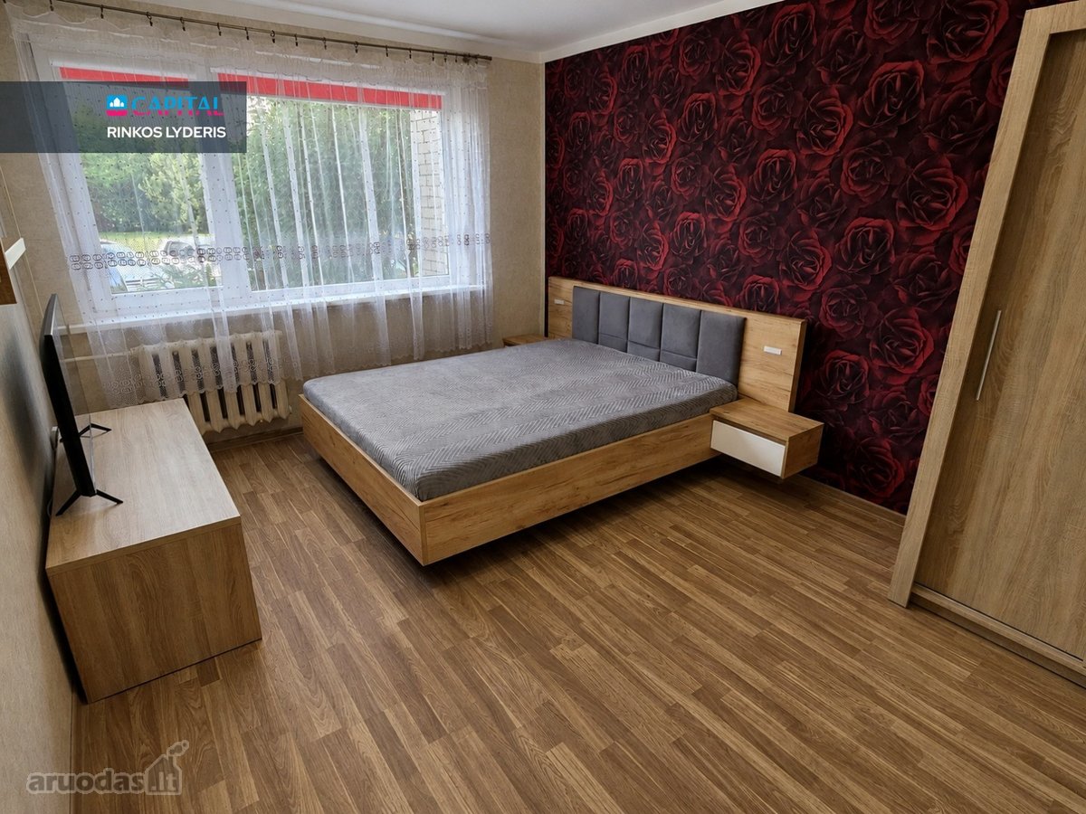 Nuomojamas dviejų kambarių butas - nuotraukos Nr. 6