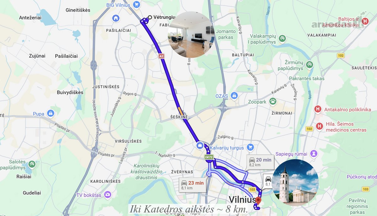 Parduodamas Suremontuotas 3 Kambarių Butas Su - nuotraukos Nr. 45
