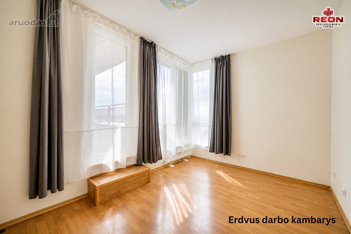Erdvus 3 Kambarių Butas Su Terasa - nuotraukos Nr. 12