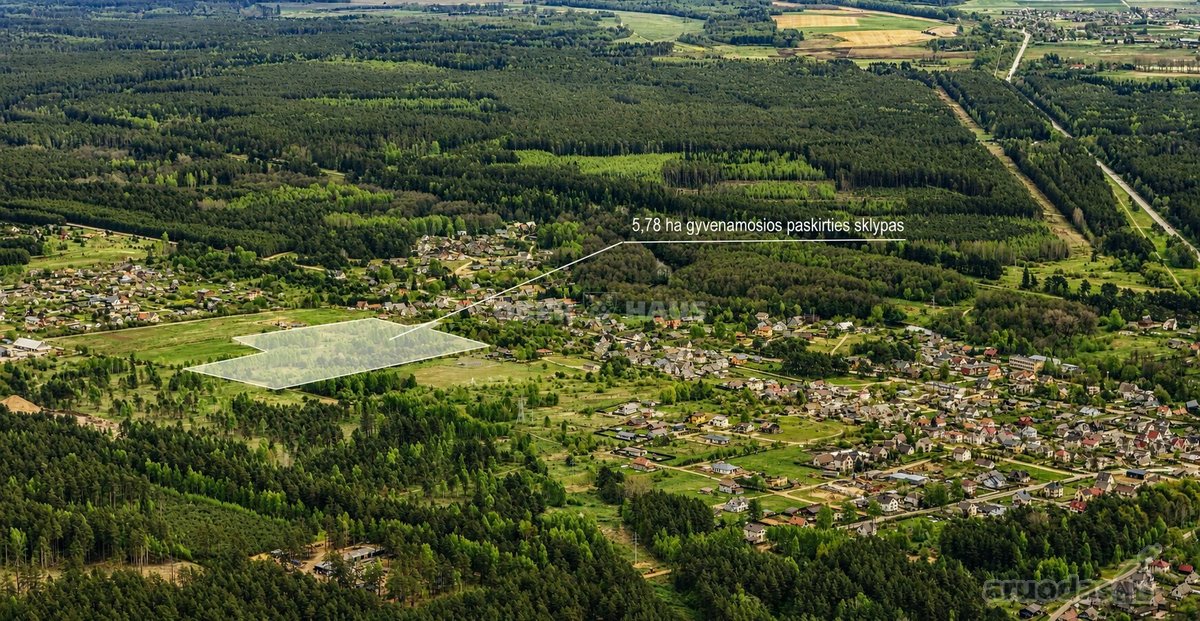 Parduodamas 578 arų žemės sklypas Pabradėje, - nuotraukos Nr. 4