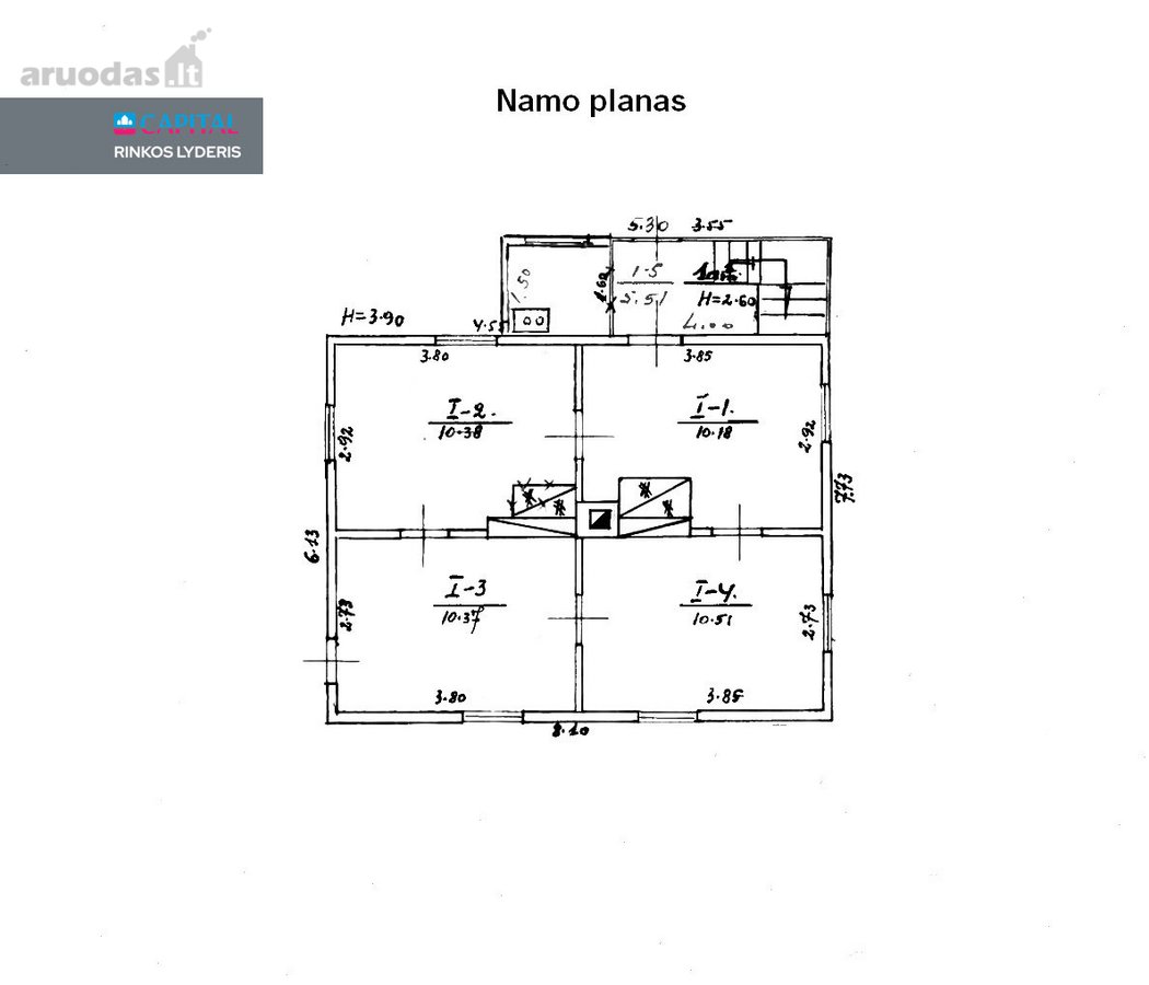 Parduodamas gyvenamasis namas su žemės sklypų - nuotraukos Nr. 7