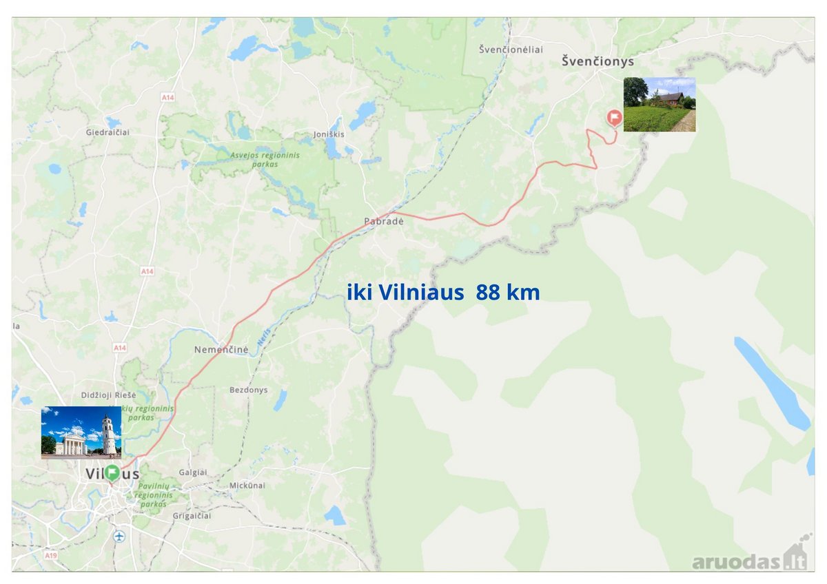 Sodyba Švenčionių Rajone– 65 A Namų Valdos - nuotraukos Nr. 17