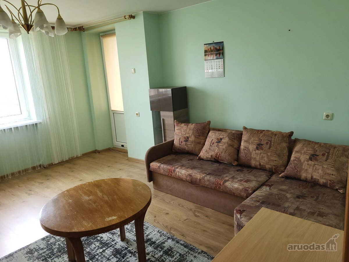 Išnuomuojamas 1 kambario butas su baldais - nuotraukos Nr. 2