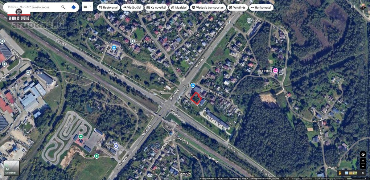 Parduodamas labai geroje vietoje sklypas 9,60 - nuotraukos Nr. 8