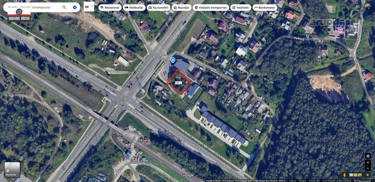 Parduodamas labai geroje vietoje sklypas 9,60 - nuotraukos Nr. 7