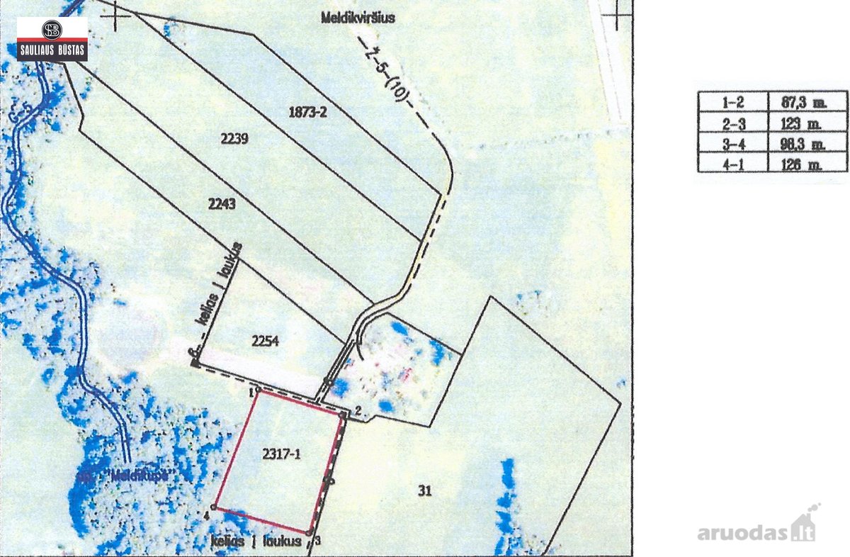 Parduodamas labai gražus 1,1000 ha žemės - nuotraukos Nr. 11
