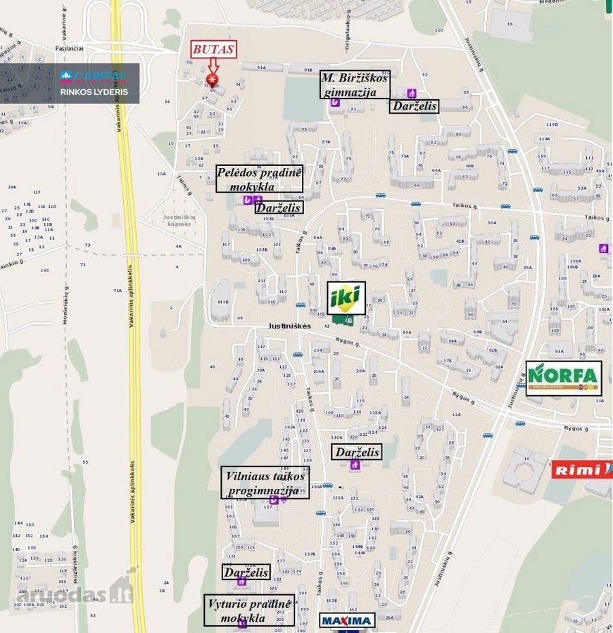 Nuomojamas Erdvus 4 Kambarių Butas - nuotraukos Nr. 28