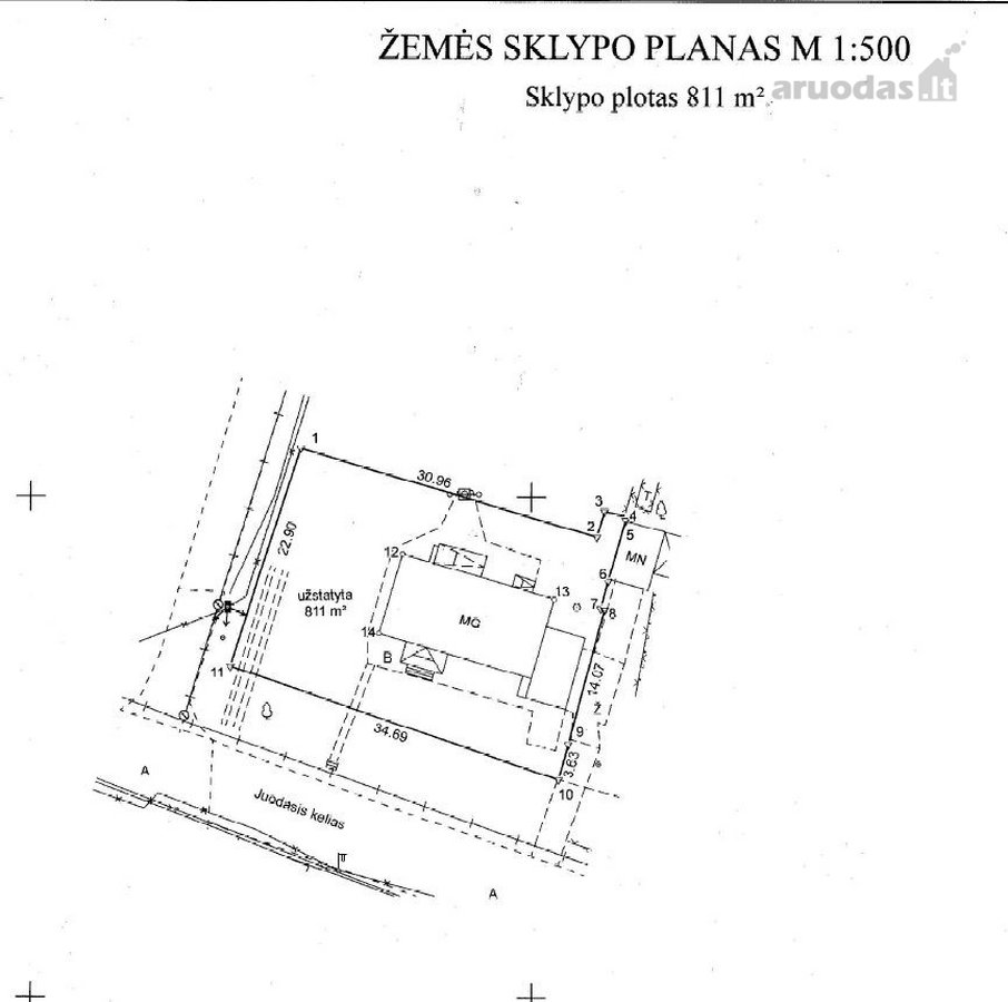 Parduodamas 8.11 Arų Žemės Sklypas Pavilniję, - nuotraukos Nr. 3