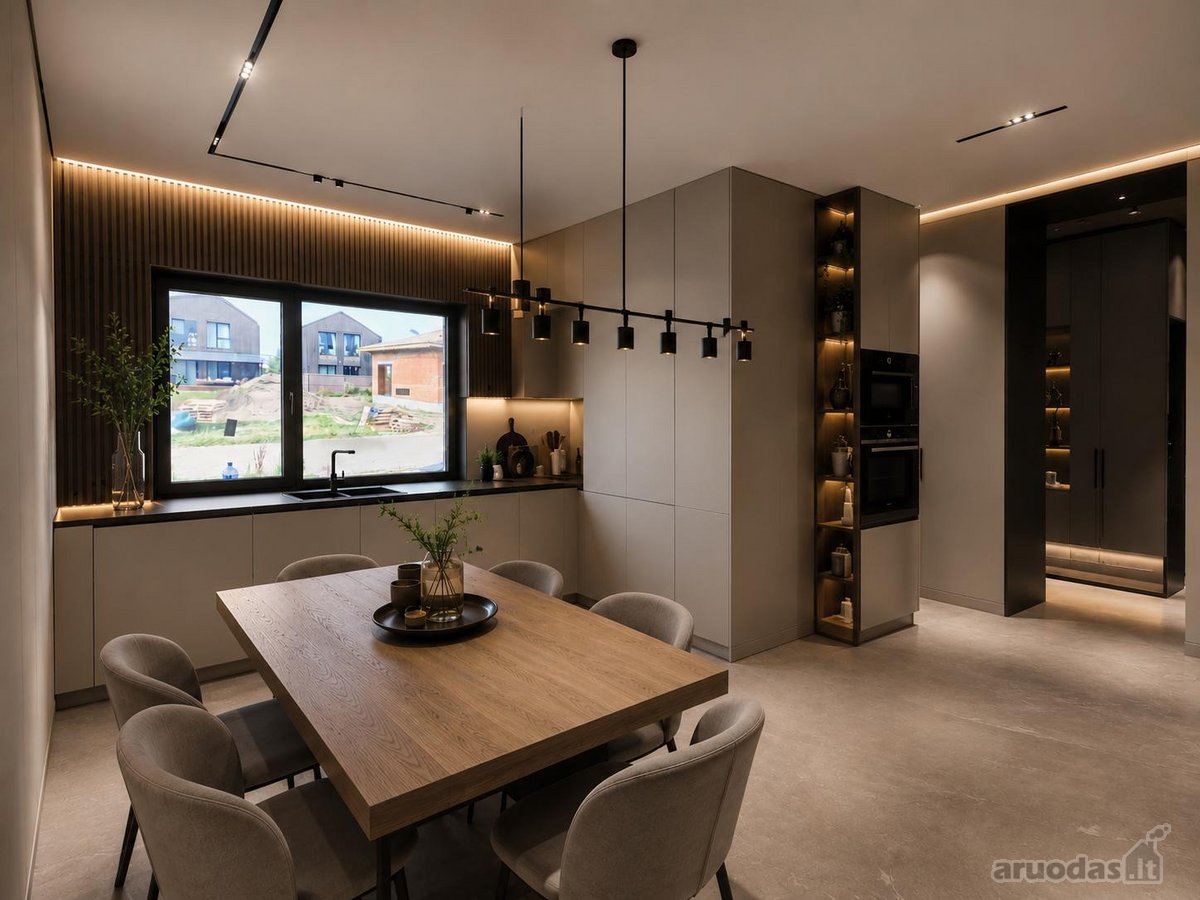 Naujas 75 M² Sublokuotas Namas Bajoruose - nuotraukos Nr. 25