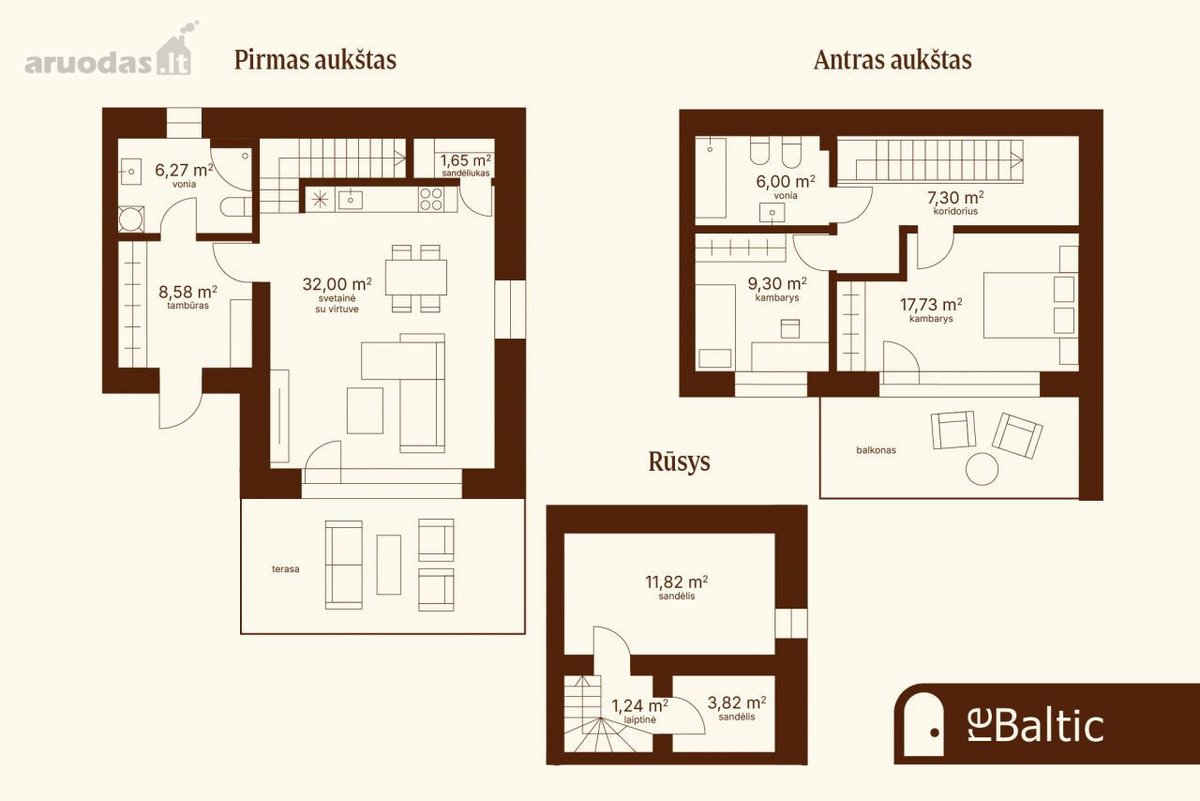 Parduodama namo dalis gamtos apsuptyje Antakalnyje - nuotraukos Nr. 9
