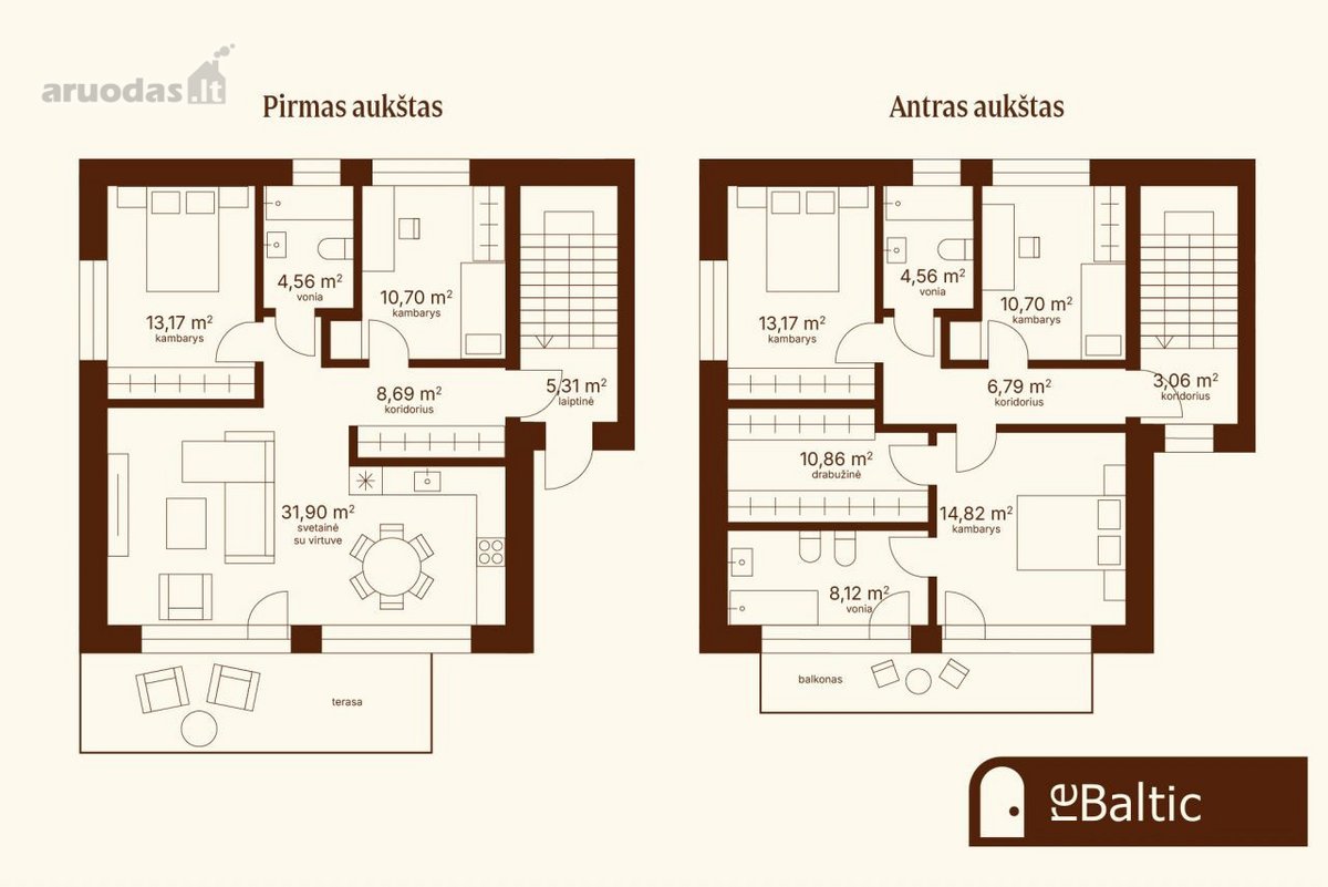 Parduodama namo dalis gamtos apsuptyje Antakalnyje - nuotraukos Nr. 11
