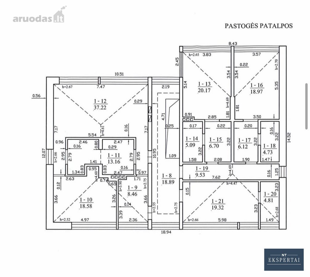 Parduodamas erdvus, klasikinio stiliaus namas - nuotraukos Nr. 41