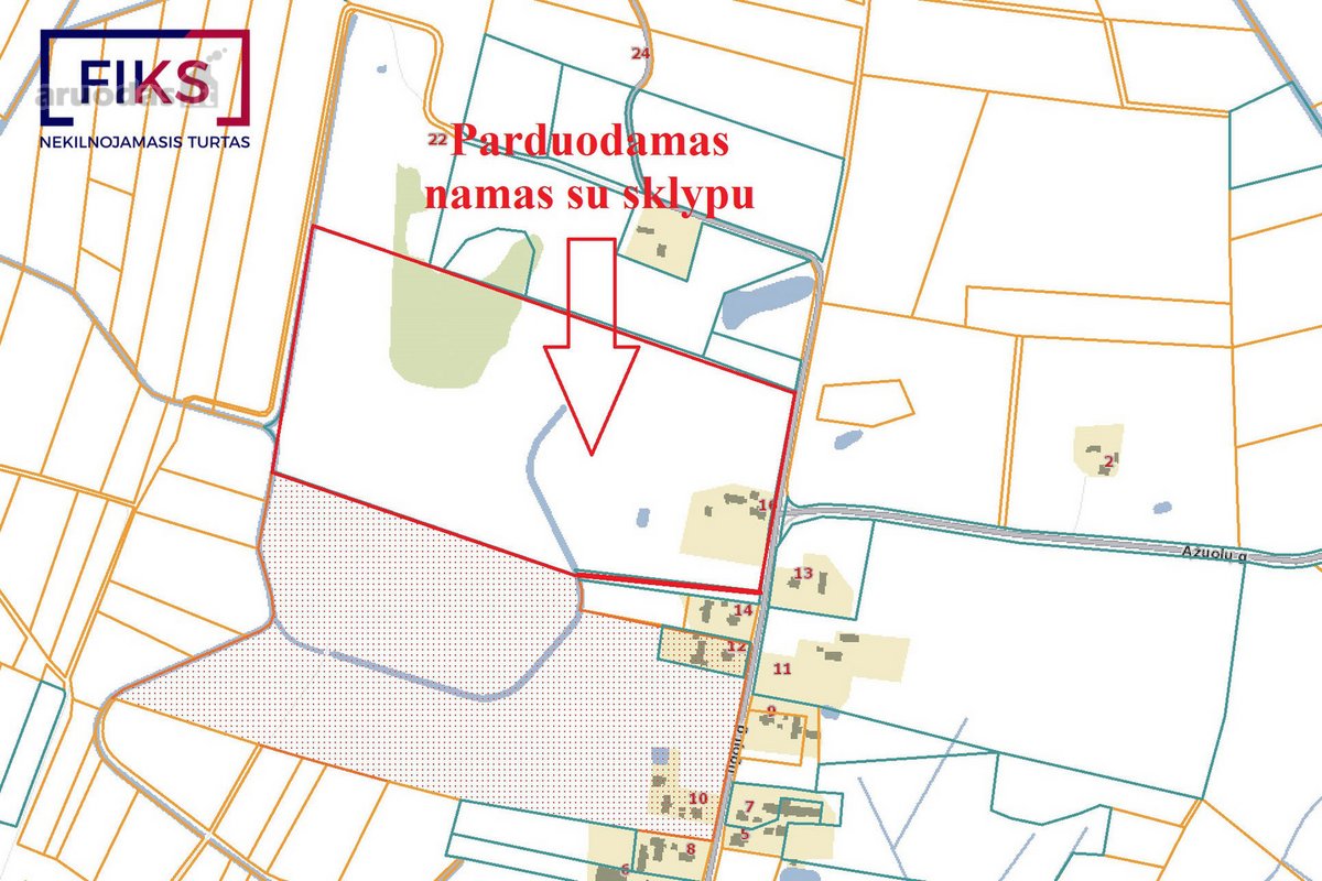 Parduodamas Namas Su Žėmės Ir Miško Ūkio - nuotraukos Nr. 12