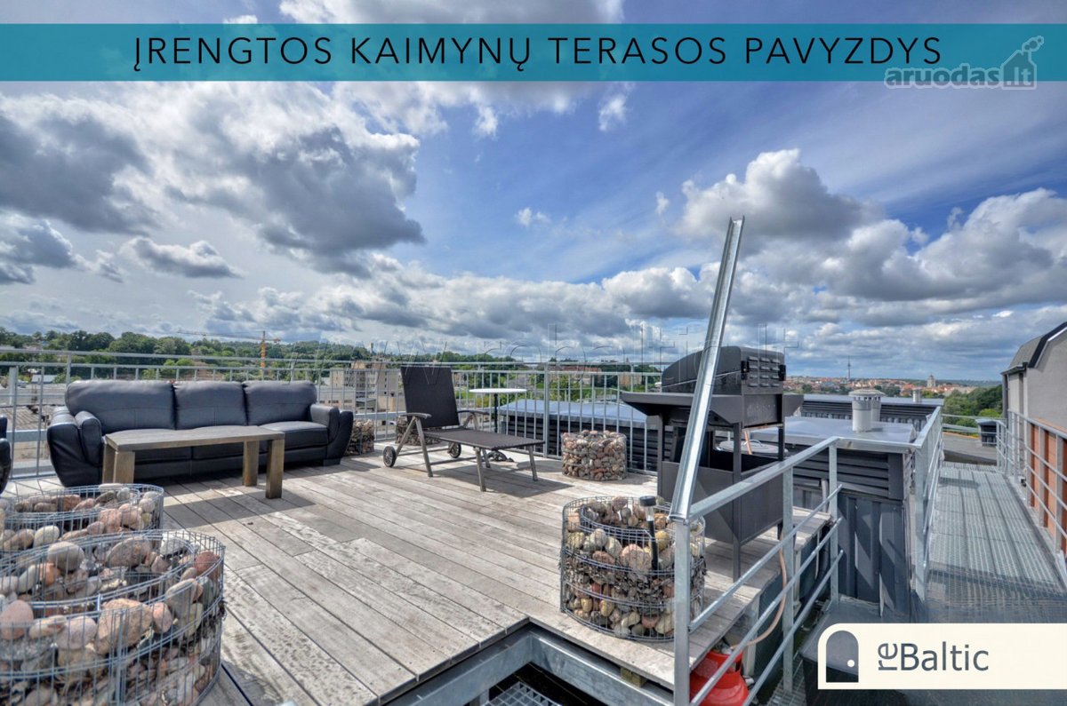 Unikalus ir kokybiškai įrengtas butas su terasa. - nuotraukos Nr. 24