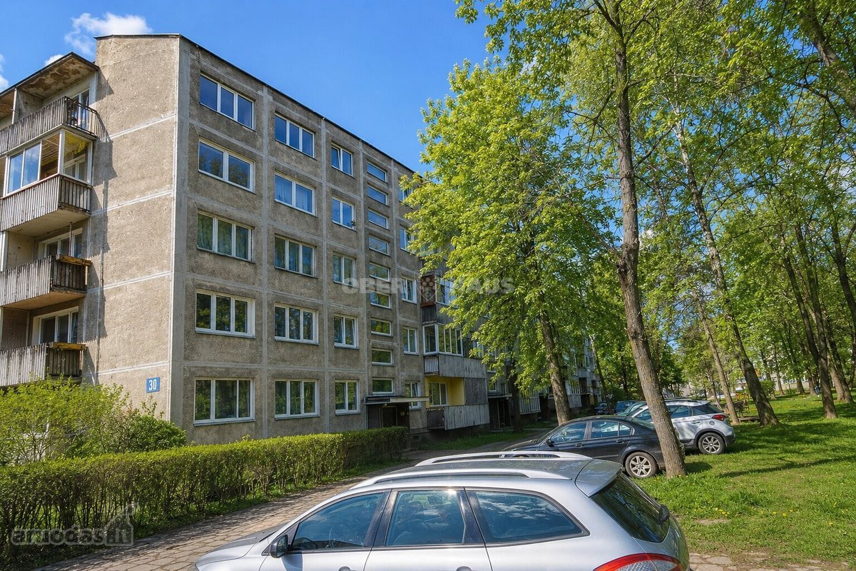 Parduodamas dviejų kambarių butas su balkonu - nuotraukos Nr. 8