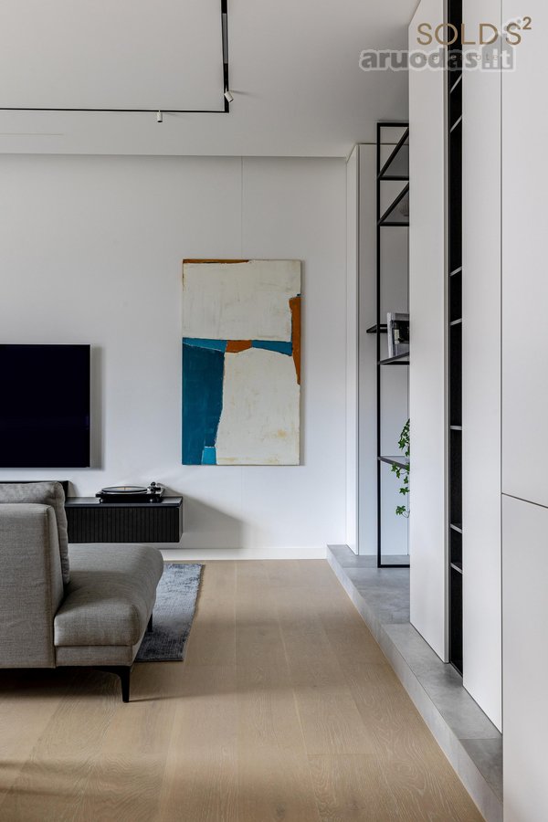 Nuomojami 3 kambarių apartamentai su terasa, - nuotraukos Nr. 2