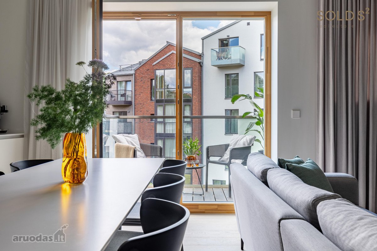 Nuomojami 3 kambarių apartamentai su terasa, - nuotraukos Nr. 8