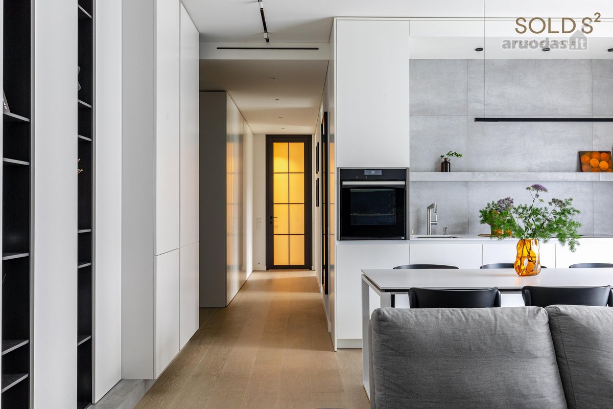 Nuomojami 3 kambarių apartamentai su terasa, - nuotraukos Nr. 12